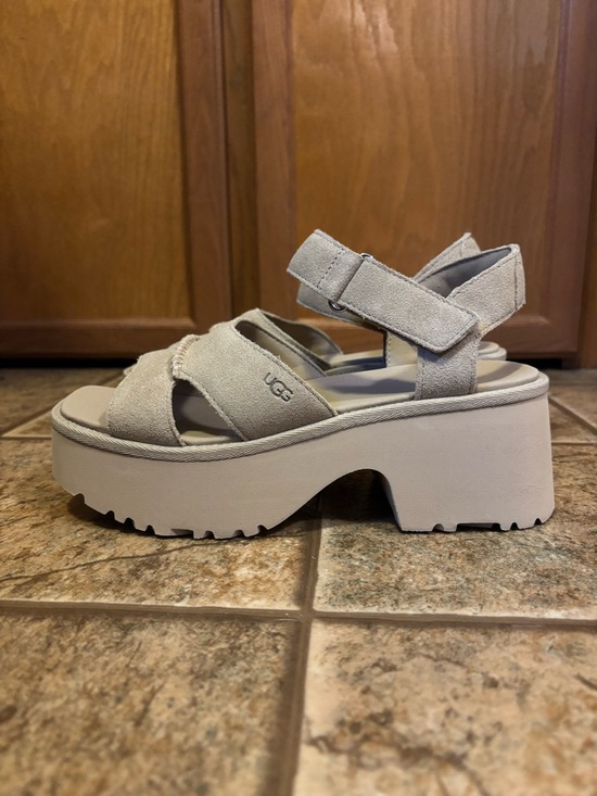 UGG Shoes - NWOT UGG New Heights Ankle Strap Platform Sandals sz 8